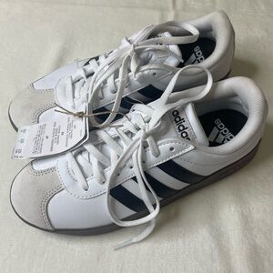 Adidas White and Black Sneakers
